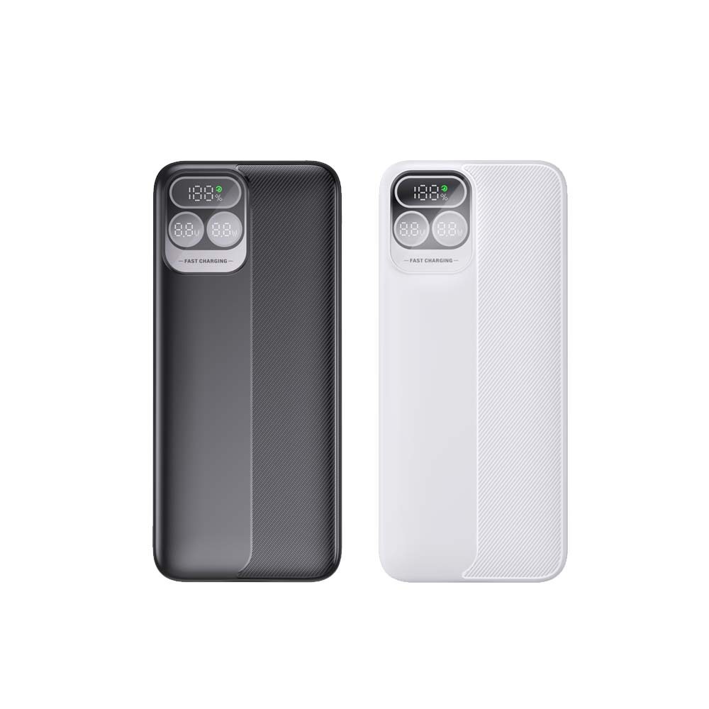 Banque de grande capacité de 20 000 mAh avec alimentation mobile intégrée pour cadeau_voghion.com