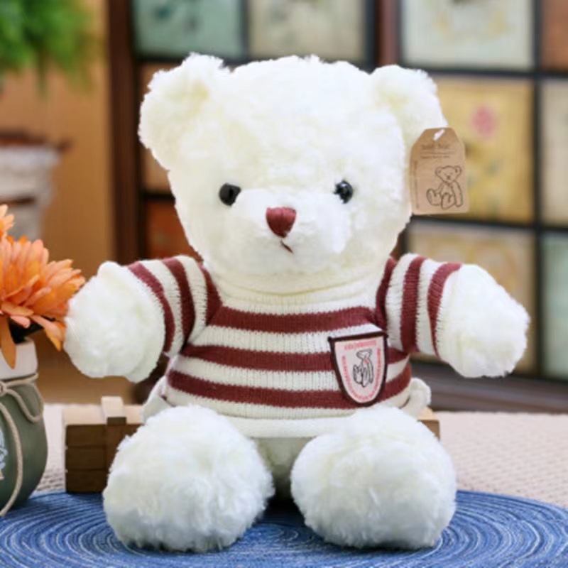 Lindo oso de peluche máquina de agarre muñeca de peluche oso de juguete grande abrazo oso muñeca regalo del día de san valentín lote