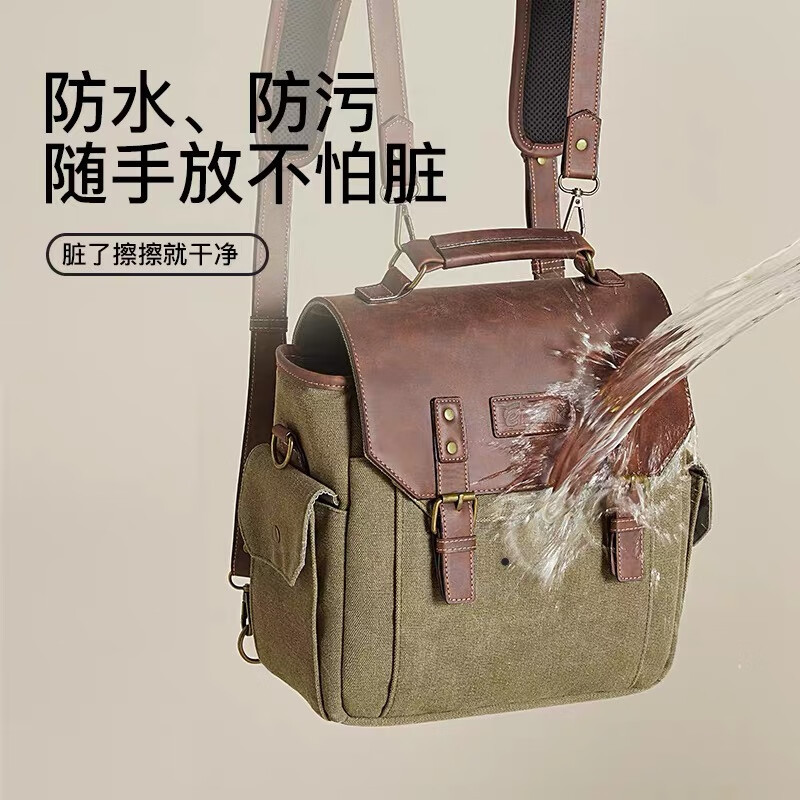 EIRMAI RIMA L21 SLR 카메라 가방 어깨 카메라 가방 디지털 스토리지 가방 캔버스 방수 여행 배낭