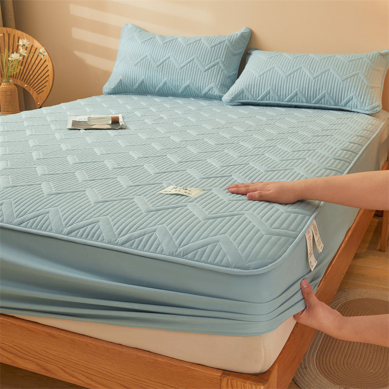 Montaña lejana-neblina azul