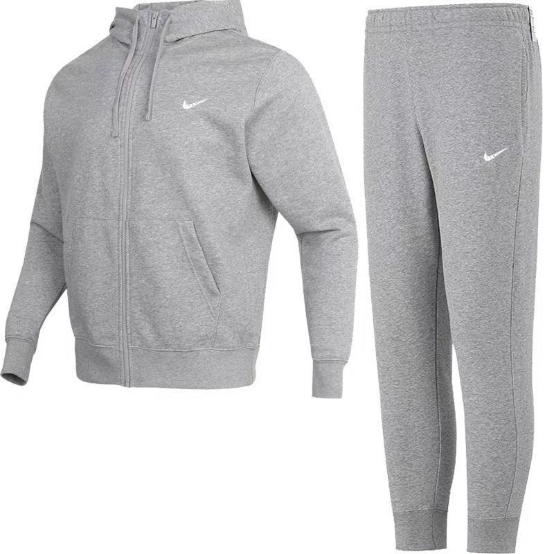Cross-Border Foreign Trade Spring and Autumn Men's Two-Piece Set Hooded Terry Knit Sweatshirt and Pants Set for Sports, Leisure, and Fitness Cross-Border Foreign Trade Spring and Autumn Men's Two-Piece Set Hooded Terry Knit Sweatshirt and Pants Set for Sports, Leisure, and Fitness