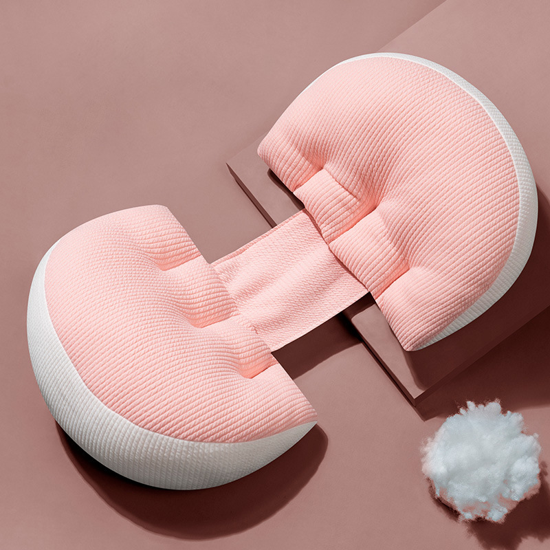 Shell Maternity Pillow, Waist-Protecting Side Sleeping Pillow, Abdominal Support U-Shaped Pillow, Side Sleeping Pillow, Special Pillow for Sleeping during Pregnancy