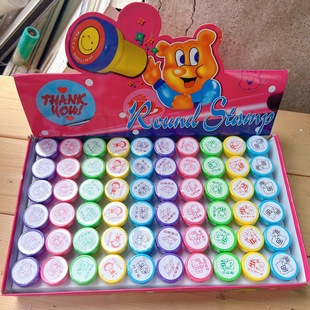 Chinese Encouragement Seal Mickey English Children Reward Small Seal Kindergarten Teachers Comment Seal