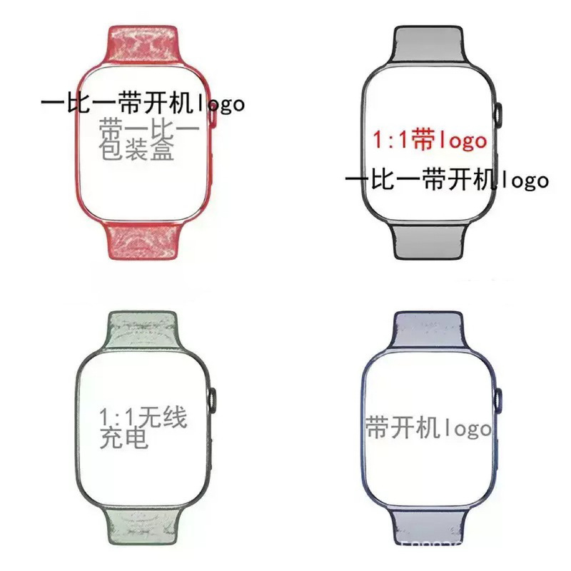 華強北S10スマートブルートゥースウォッチwatch1:1NFC通話S9ultra2貿易健康ブラックテクノロジー|undefined