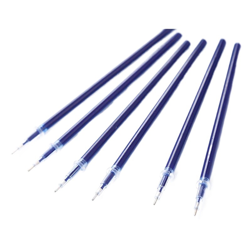High quality supply of 0.5mm bullet head neutral refill three-color optional special syringe head pen refill manufacturers