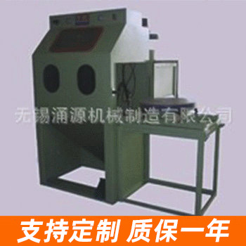 喷砂机价格 9070-A推车带转台喷砂机 无锡喷砂机