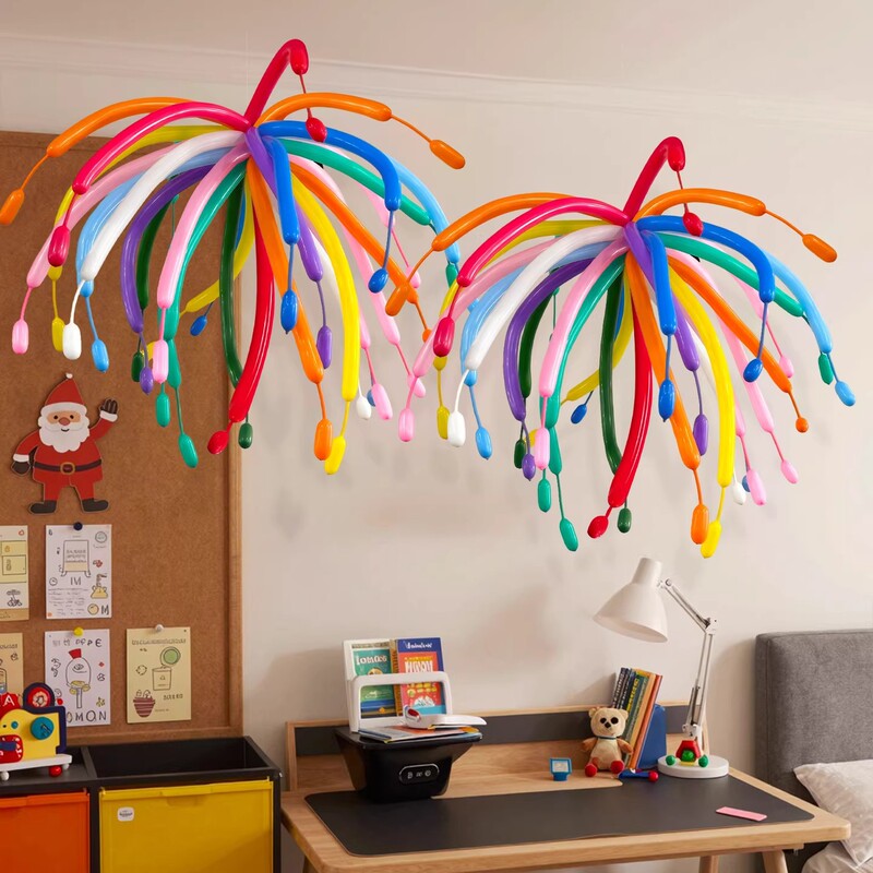 Housewarming Decoration Scene Setup, New Home Moving-In Ceremony Supplies, Fireworks, Balloons, Atmosphere Photo Props