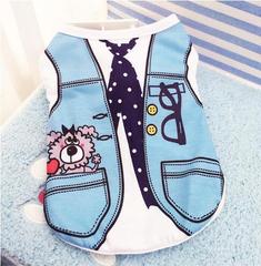 Dog clothes summer vest Teddy clothes cat clothes Teddy puppies small dog clothing pet cat clothes