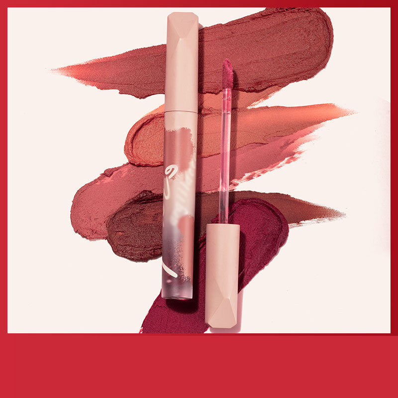 翠黛工厂定制雾面慕斯唇泥哑光持久显色不掉色滋润型唇釉OEM加工