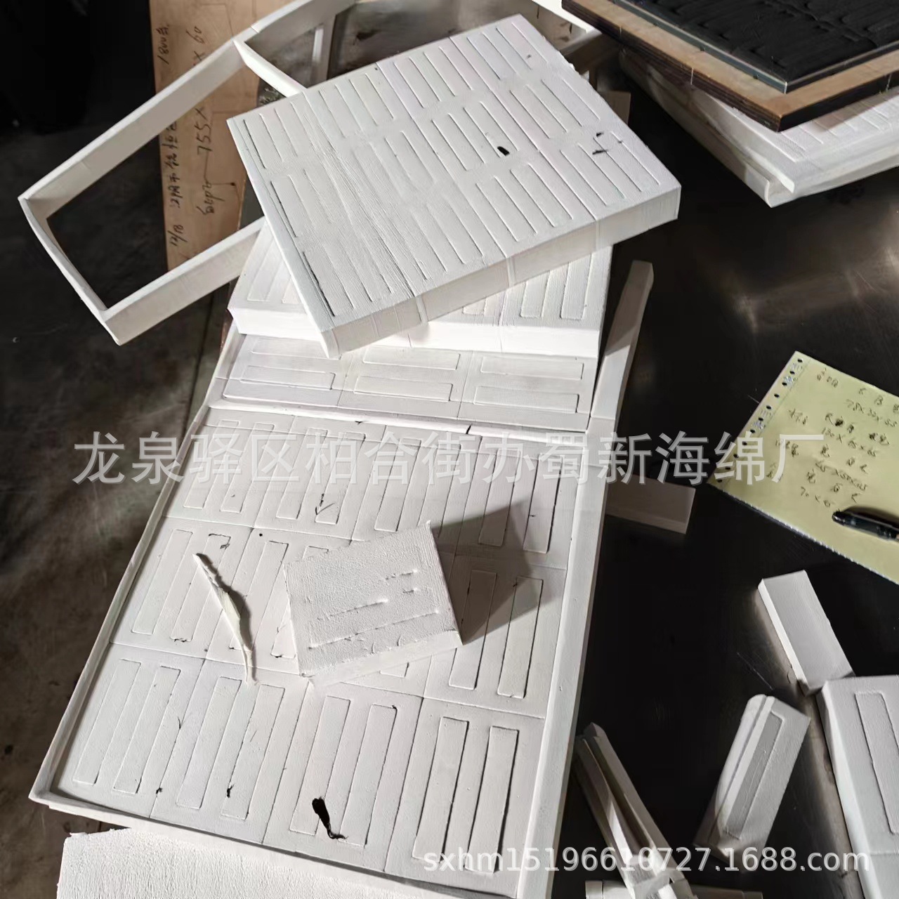 厂家供应白色45度EVA成型泡沫/白色硬泡沫45度成型