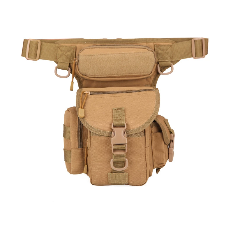 Waterproof camouflage sports shoulder bag for photo sessions, tactics hip bag, wholesale, oxford cloth