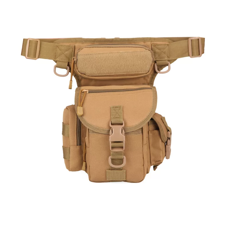 Waterproof camouflage sports shoulder bag for photo sessions, tactics hip bag, wholesale, oxford cloth