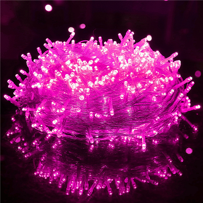 LED string de luces al aire libre estrella de navidad acampamiento diseño de patio luces de color iluminación de luces de decoración de bodas festivas