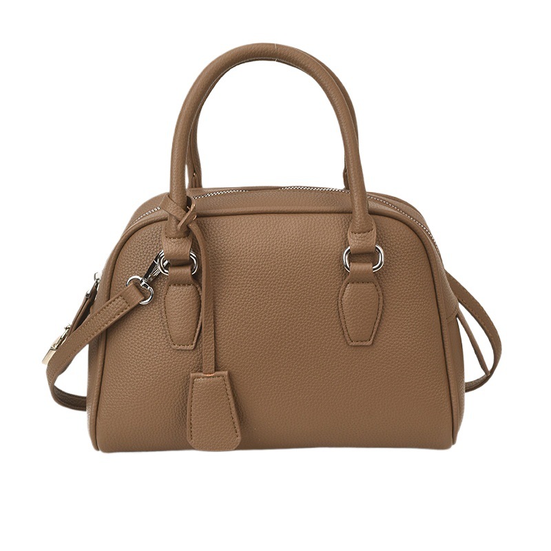 Luxury Vintage Handbag For Women 2026 New Large Capacity Bowling Bag Trendy Shoulder Crossbody Bag - Thumbnail 5