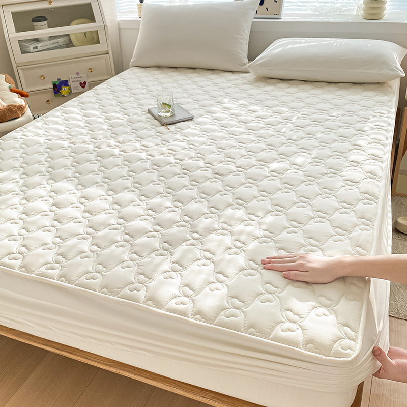 2025 nuevo estilo 2023 nuevo estilo soya funda de cama de una sola pieza funda protectora de colchón sábana acolchada funda de cama a prueba de polvo invierno