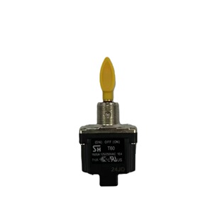 Rocker Handle SwiTch T60-U5ES 3P Yellow DUckbill FlaT Handle SeriES