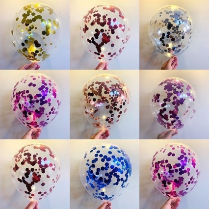 12inch Sequin Latex Balloons Wedding Birthday Decoration Supplies Party Accessories Wholesale Decorative Balloons
