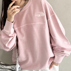 原工厂直供外贸服装NT-OUT成衣染色复古风格圆领男女同款情侣卫衣
