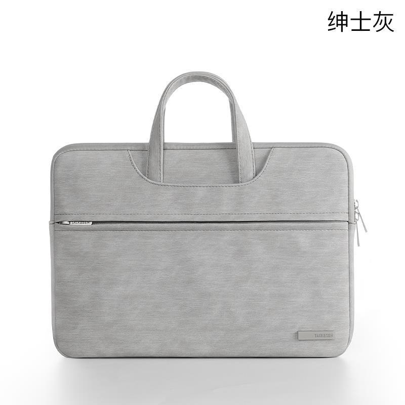 파인 마이크로 벨벳(심플 스타일) - 젠틀맨 그레이 [트롤리 스트랩 + 히든 핸들 포함]