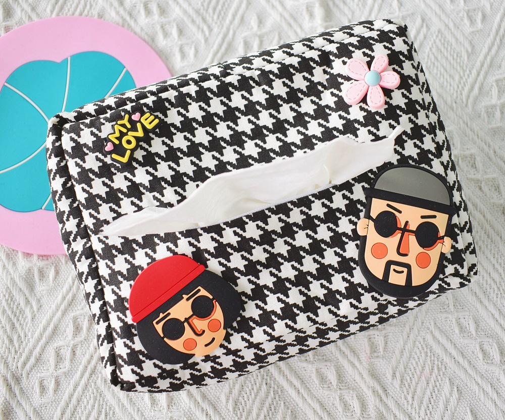 Cartoon brooch PVC