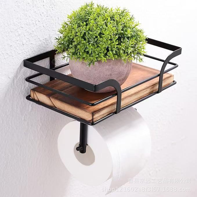 Ready-Made Bathroom Hotel Wall-Mounted Paper Rack Bathroom Storage Rack Straight Board Household Bathroom Toilet Paper Holder Roll Paper Ready-Made Bathroom Hotel Wall-Mounted Paper Rack Bathroom Storage Rack Straight Board Household Bathroom Toilet Paper Holder Roll Paper