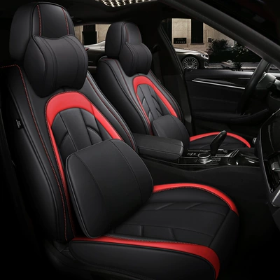 Leather Seat Cover Seat Cushion Full, Four Seasons Pad