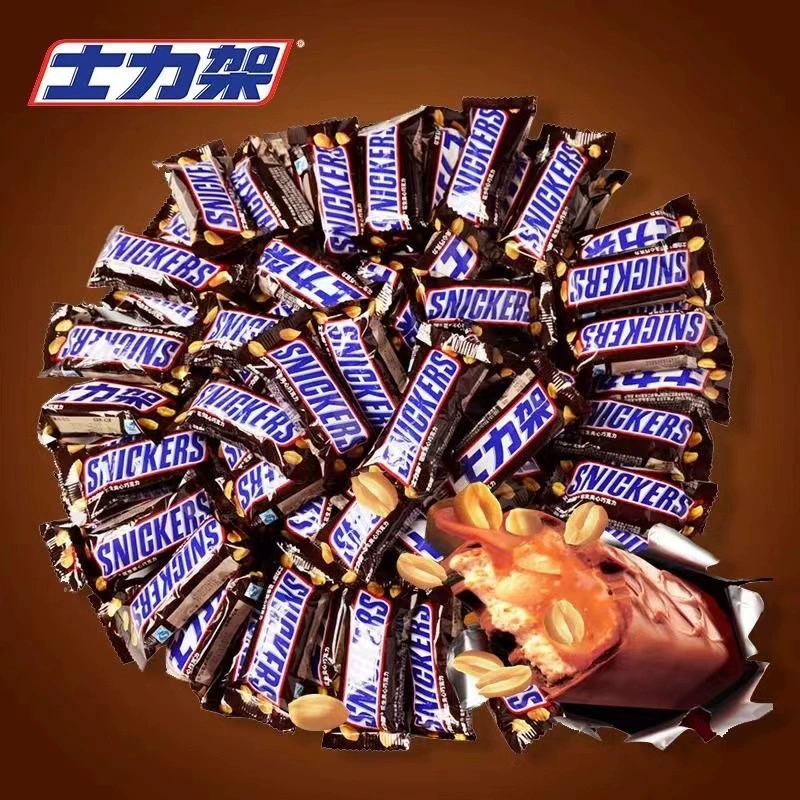 Snickers арахисовое сэндвич-шоколад легкие закуски на свадьбу конфеты чтобы утолить голод конфеты/опт