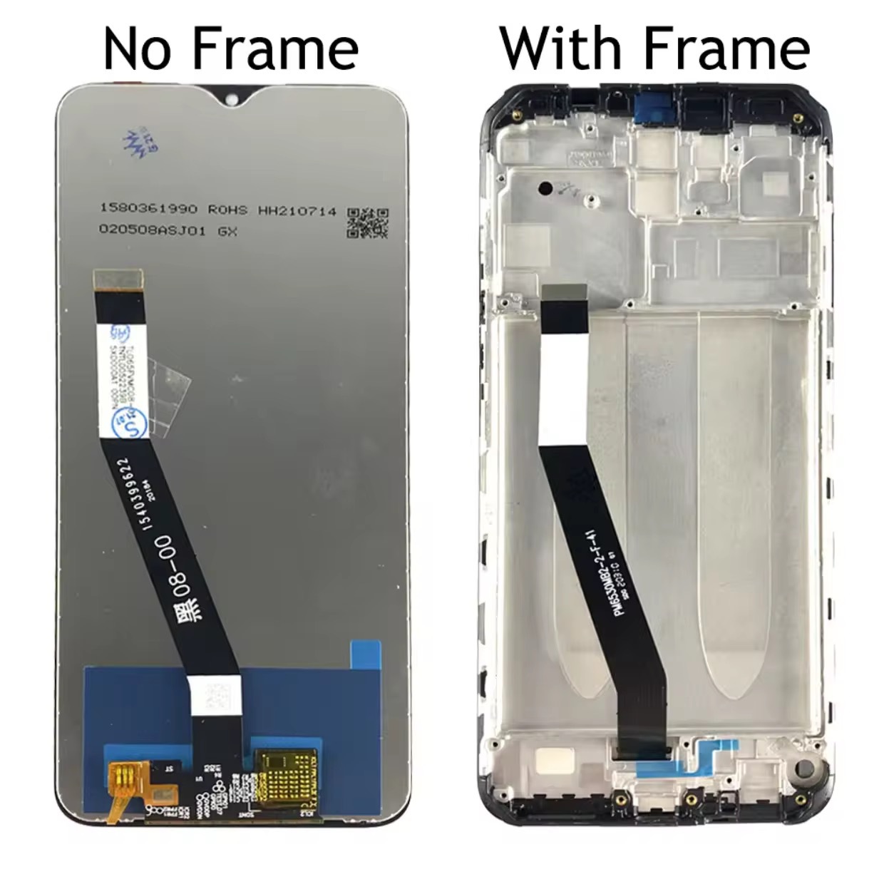 Aplicable a REDMI 9 conjunto de pantalla de teléfono móvil Redmi 9 original con marco WF LCD