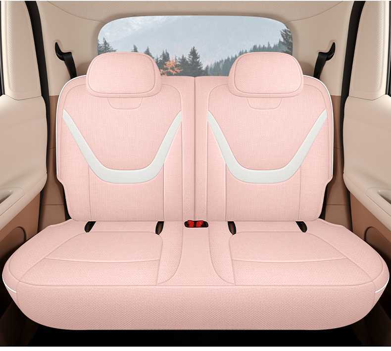 26 models of fifth-generation Wuling Hongguang Mini EV seat covers, four-door version, special seat covers, mini linen car seat cushions