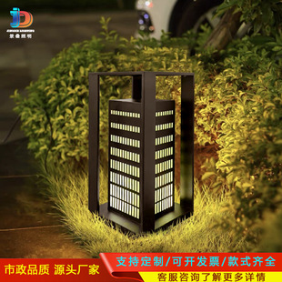 Outdoor Lawn Lamp Courtyard Lawn Lamp Garden Decorative Landscape Lamp LED Waterproof Floor Lamp High-grade Street Lamp