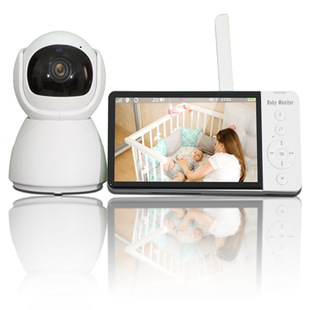 Factory ABM700 5 inch HD baby monitor monitor monitor monitor can be inserted card cross-border explosions babymo