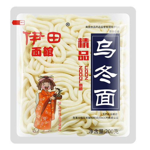 Yita Fine 200g Udon Noodles, 180g Chee Chee Mian Ramen, Full Carton of 30 Bags, Two Sauce Options Available