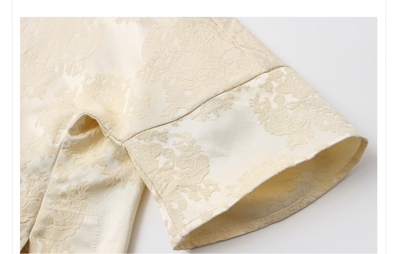 Bộ áo chân váy phong cách Trung Quốc mùa xuân hè chất liệu rayon rộng rãi — Áo, Váy nửa chi tiết 20