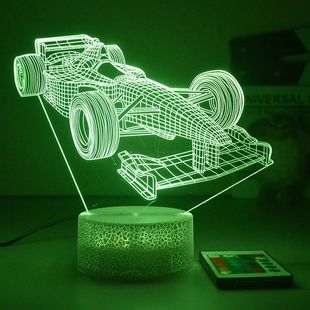 Aircraft tank series night light vehicle racing car bedroom desktop decorations for boys birthday gifts