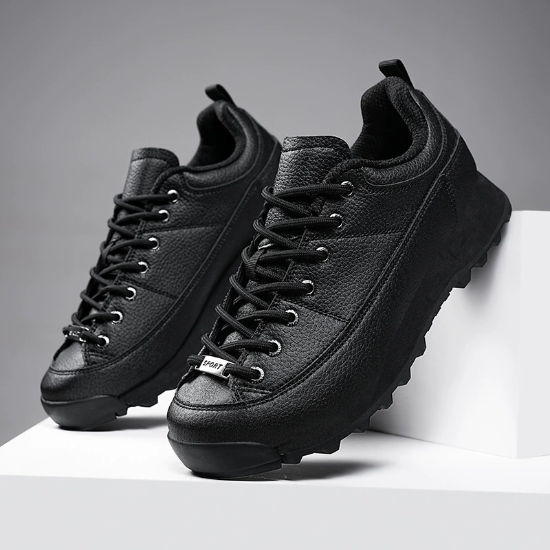 Монако Низкоуровнея высококачественная походная обувь город на открытом воздухе водонепроницаемая походная обувь удобная спортивная повседневная кожаная обувь на толстой подошве