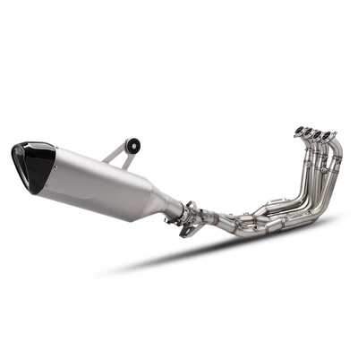 Steel Split Straight-Through Front | Motorcycle exhaust pipe
