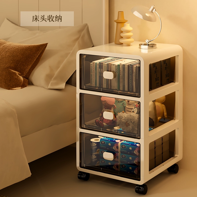 Шкаф для хранения Многослойная полка тумбочка комод для домашнего обихода