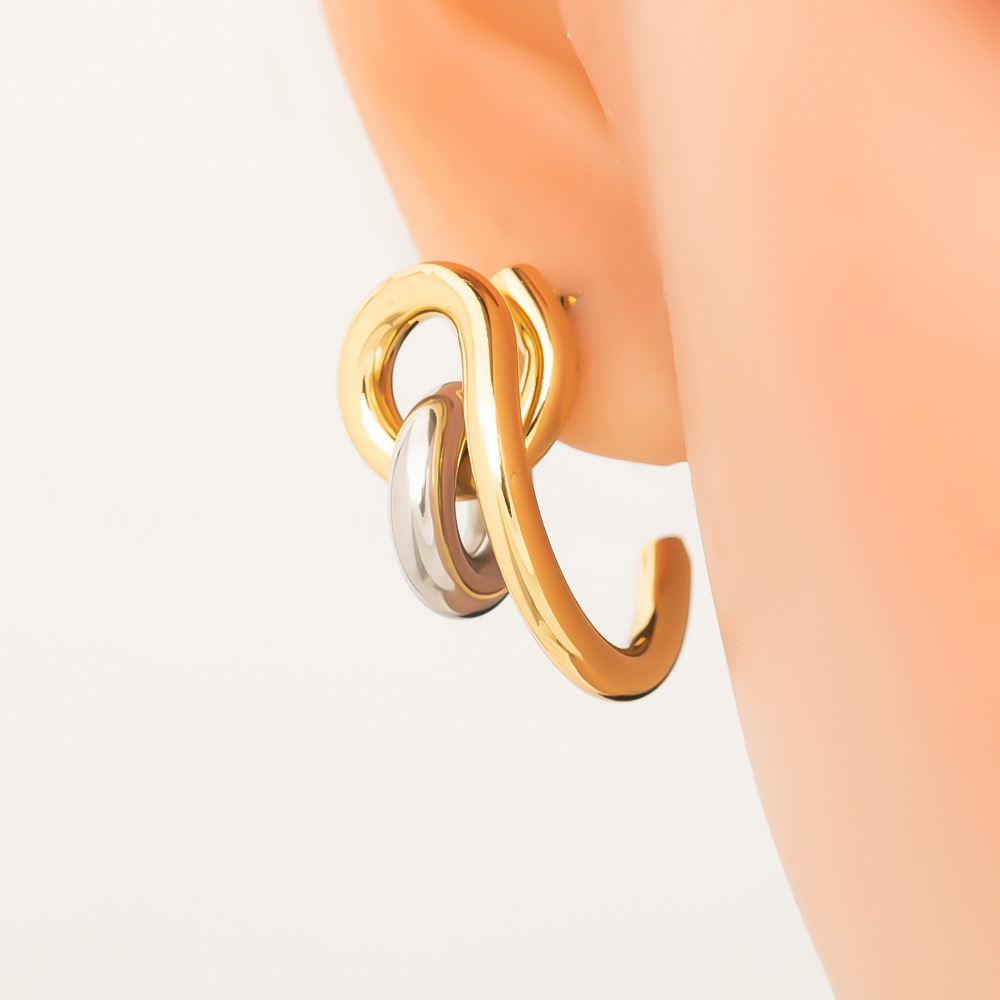 9g Weight 0.03µm-0.05µm Gold Plating Thickness PVD Coated Gold Plating Process 304 Stainless Steel Ear Needle Material Real Gold Plated Plating Material Ear Studs Classification 18K Gold Plating Color 1 Pair Quantity Casual, Daily Occasion 304 Stainless Steel Material C Shape, Geometric Pattern All Seasons Season Women's Gender Vintage Style, Classic Style Style Waterproof Non Tarnish, Irregular, Mixed Metal, Plating Craft PVD Coated Real Gold Plated 18K Gold C Shape Geometric 304 Stainless Steel Vintage Style Classic Style Waterproof Non Tarnish Ear Studs 18