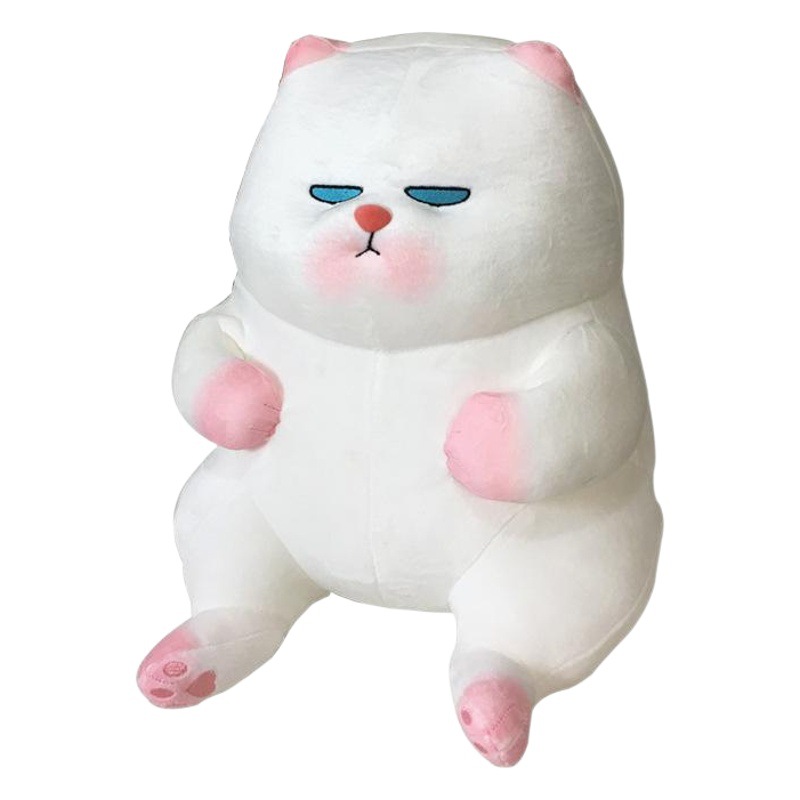 Vivicat gato muñeca peluche muñeca lazy gato perezoso almohada para dormir colgante respaldo cintura regalo de cumpleaños