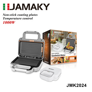 Jamaky Sandwich Breakfast Machine Multi-Functional Household Eight-In-One Small Light Snack Toast Waffle Toaster