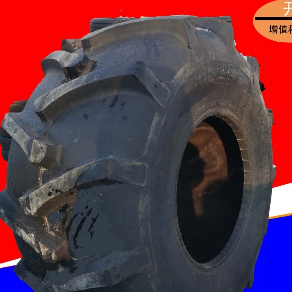 供应28L-26 LS-2人字花纹真空 路拌机轮胎