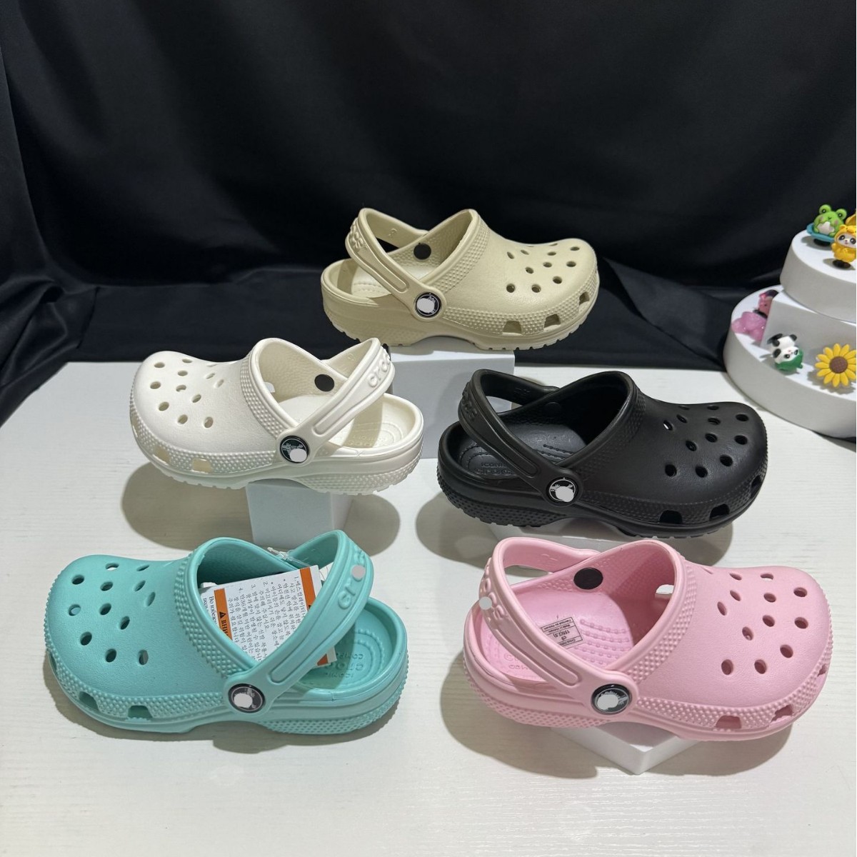 Guangzhou Cro Clogs Children's Clogs Little Star Summer Boys' and Girls' Eva Beach Shoes Sandals Slippers