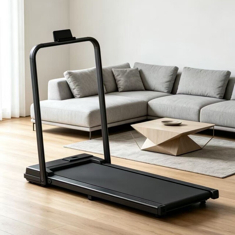 Walking Machine Cross-Border 2025 Home Treadmill with Handrails and Flat Platform New Model Home Fitness Equipment Sports Goods