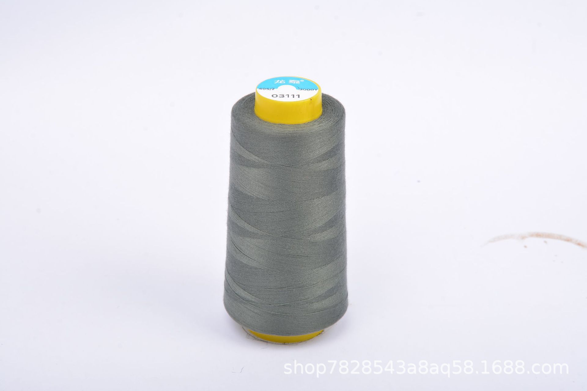 402 Liu Qing 3000 yardas línea de costura gris línea especial de fábrica de ropa línea de máquina de coser de alta velocidad