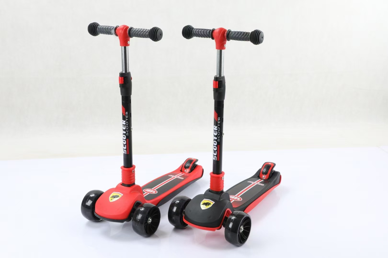 Scooter para niños 3 - 6 - 8 - 12 años de edad, niños de mediana edad, niños pueden montarse en scooter deslizante plegable 3 - en - 1
