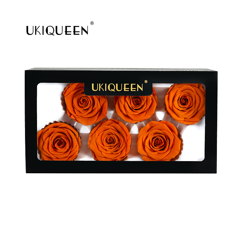 Cabezas de Rosa Eternas de Yunnan, Grado A, 5-6 cm, Hechas a Mano, Ramo de Alta Gama, Regalo, Flores Secas, Materiales para Manualidades, Venta al por Mayor