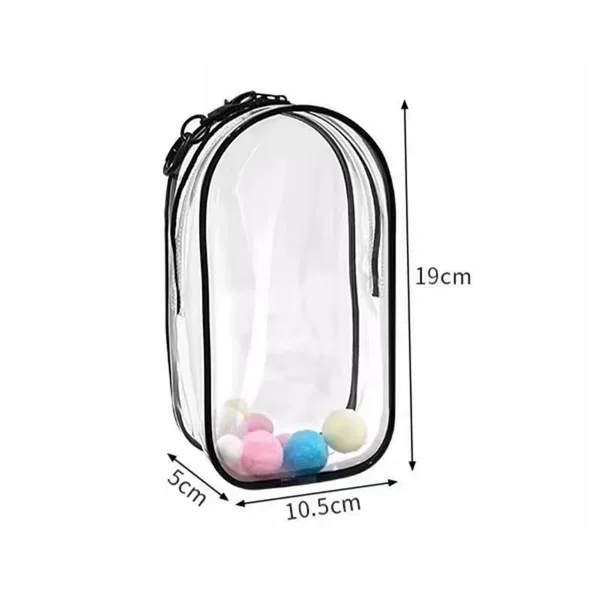 19cm Labubu Bubble Mart Baby Bag Pvc High Transparency Three-Dimensional Baby Bag Hand Figure Blind Box Display Box Data