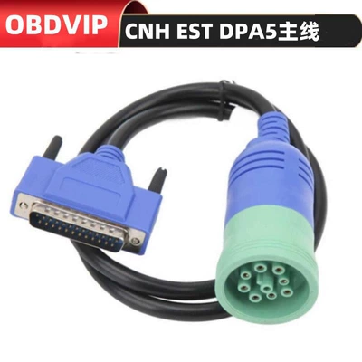DB25 Pin male head to 9 needle thread is suitable for CNH EST DPA5 V8.6 Case New Holland Agricultural Machinery Diagnostic Instrument