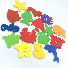 厂家现货EVA充气水垫婴儿拍拍垫洗澡浴缸贴泡泡垫海洋小动物玩具