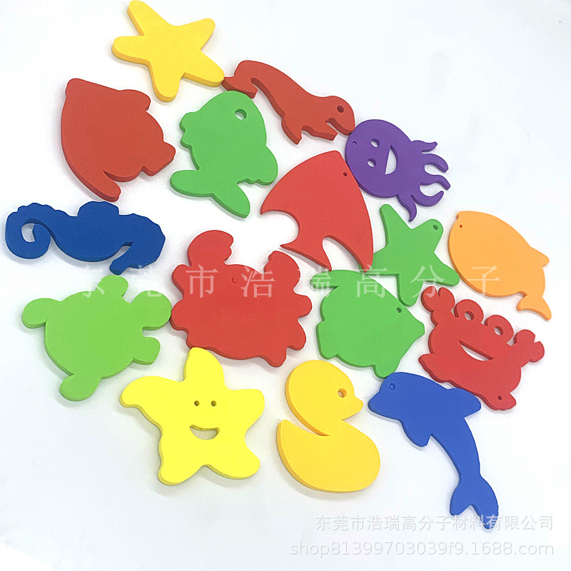 厂家现货EVA充气水垫婴儿拍拍垫洗澡浴缸贴泡泡垫海洋小动物玩具